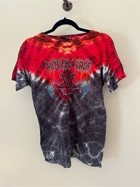 Vintage Mötley Crüe tie-dye
